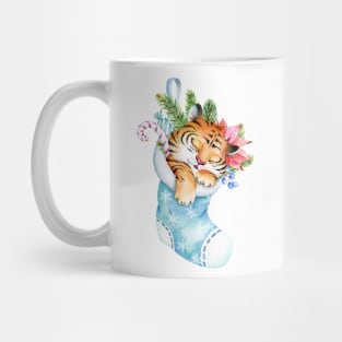 New Year Symbol 2022 - Tiger, Christmas Tiger Mug